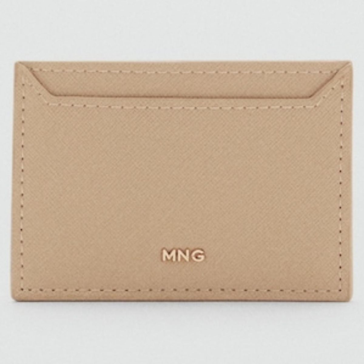 MANGO - Tarjetero Efecto Safiano Mujer Mango