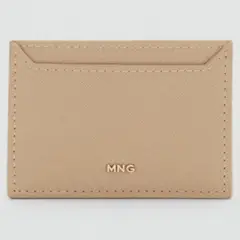MANGO - Tarjetero Efecto Safiano Mujer