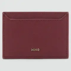 MANGO - Tarjetero Efecto Safiano Mujer