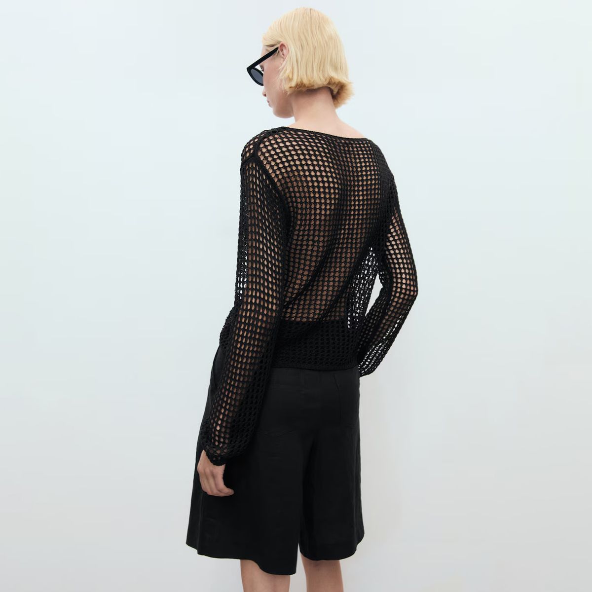 MANGO - Sweater Punto Bordado Mujer Mango