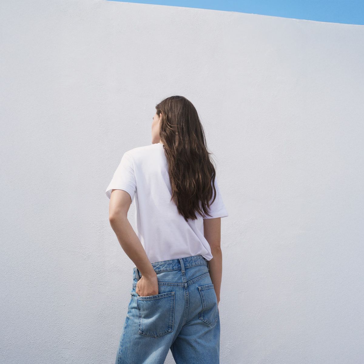 MANGO - Polera Algodón Manga Corta Mujer Mango