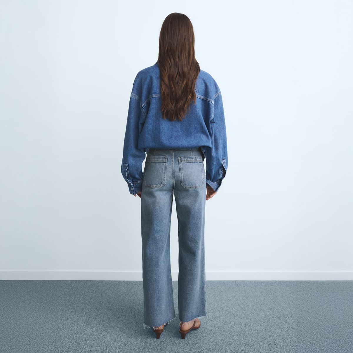 MANGO - Jeans Culotte Tiro Alto Mujer Mango