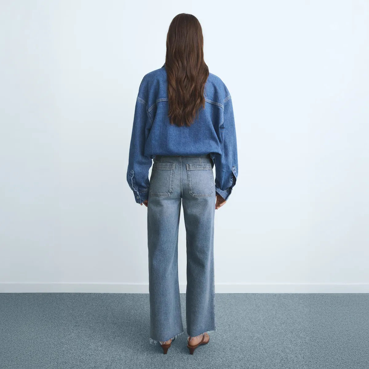 MANGO - Jeans Culotte Tiro Alto Mujer Mango