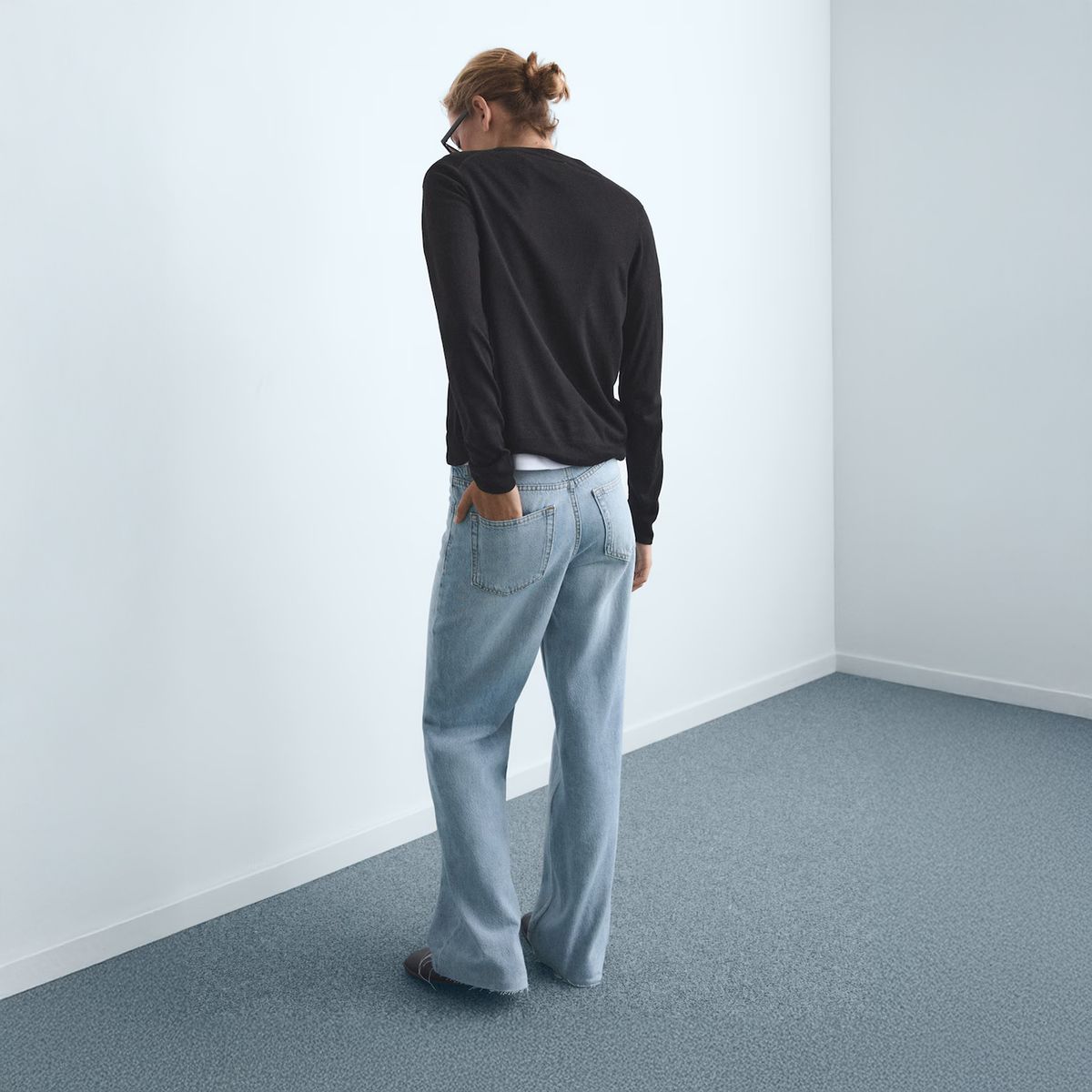 MANGO - Jeans Wide Leg Tiro Alto Mujer Mango