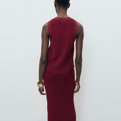 Imagen 2 del producto Chaleco Punto Fino Mujer