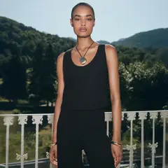 MANGO - Chaleco Traje Botones Mujer