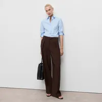 Blusa Popelín Entallada Mujer