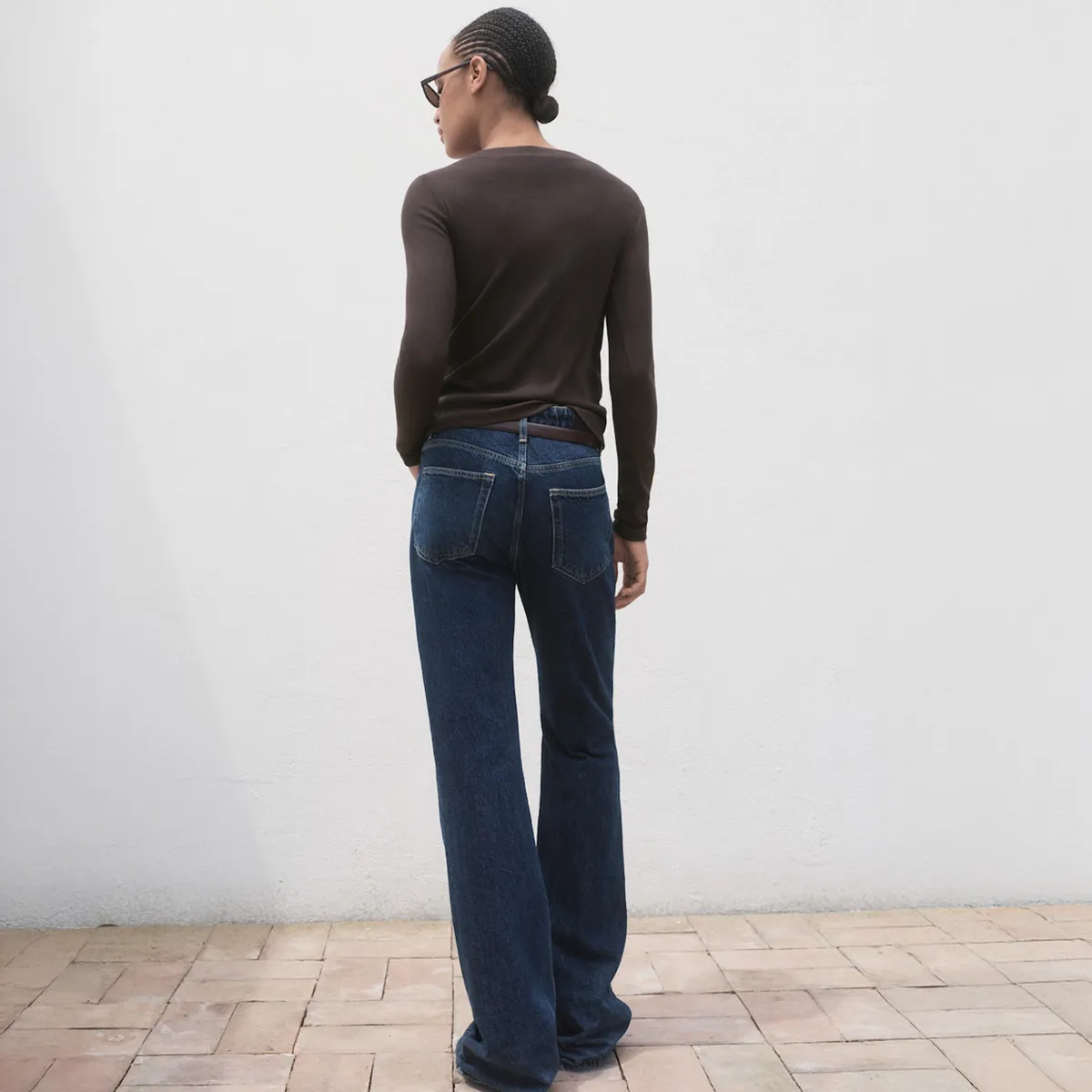 MANGO - Polera Cuello Barco Mujer Mango