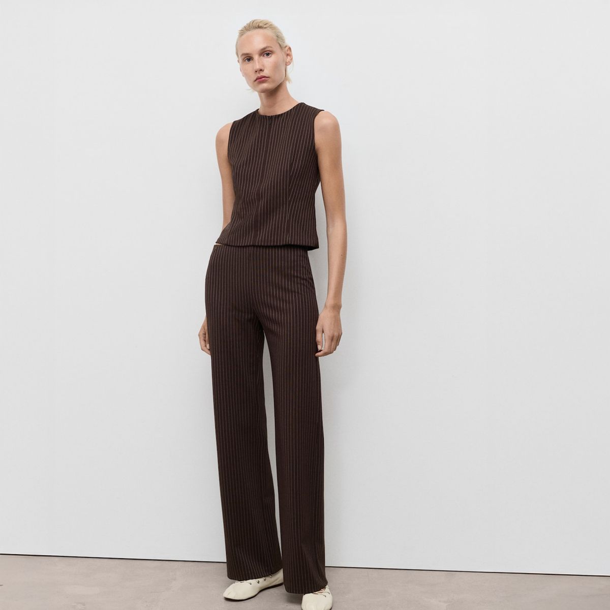 MANGO - Polera Entallado Cremallera Mujer Mango