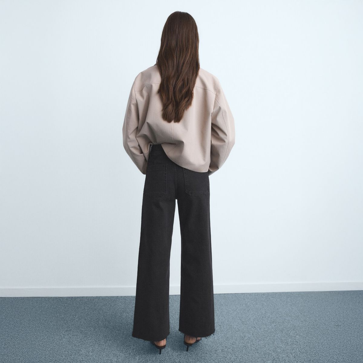 MANGO - Jeans Culotte Tiro Alto Mujer Mango