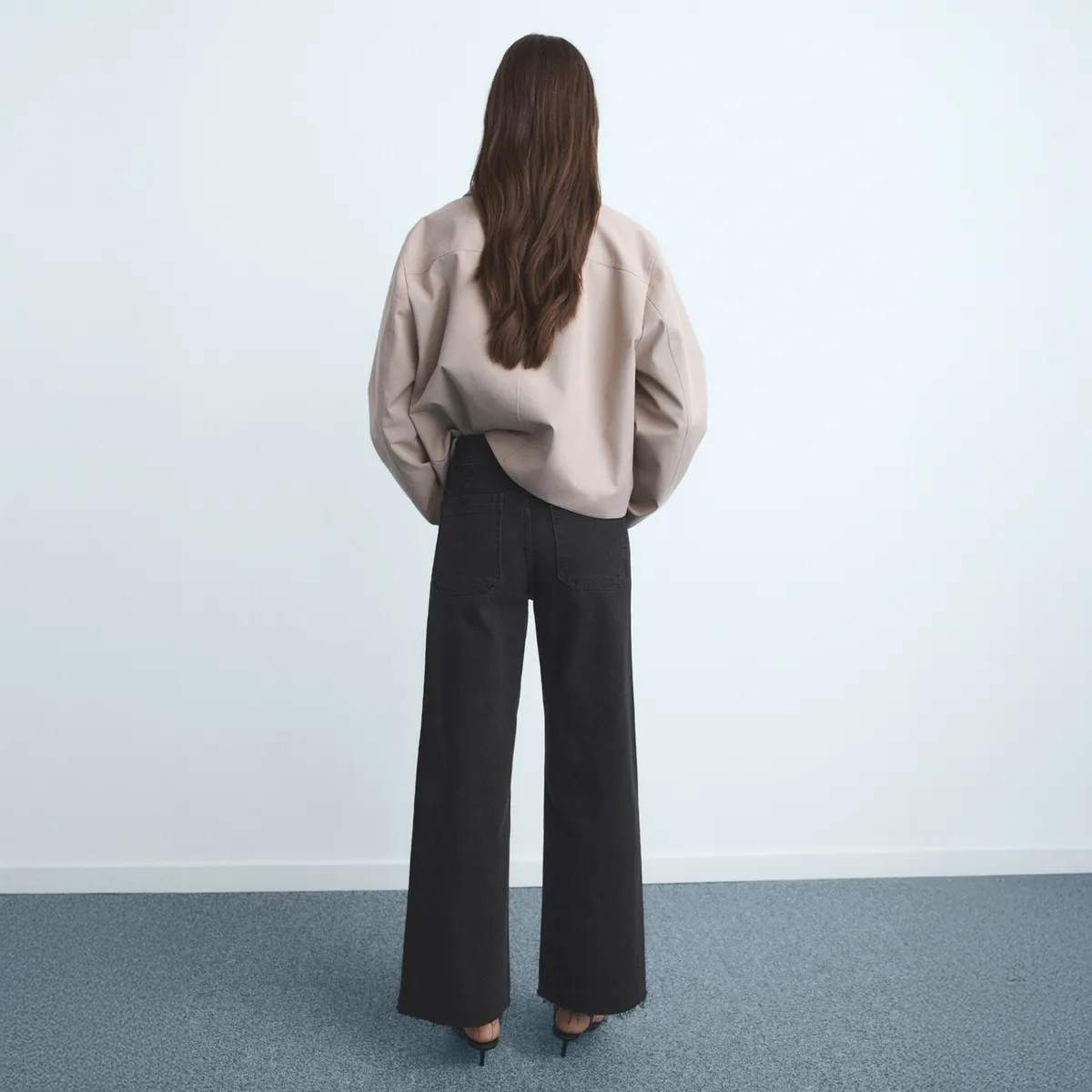 MANGO - Jeans Culotte Tiro Alto Mujer Mango