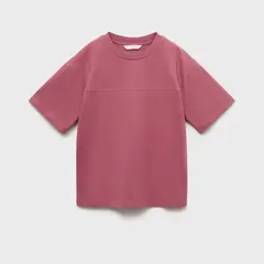 MANGO KIDS - Polera Detalle Costura Niño