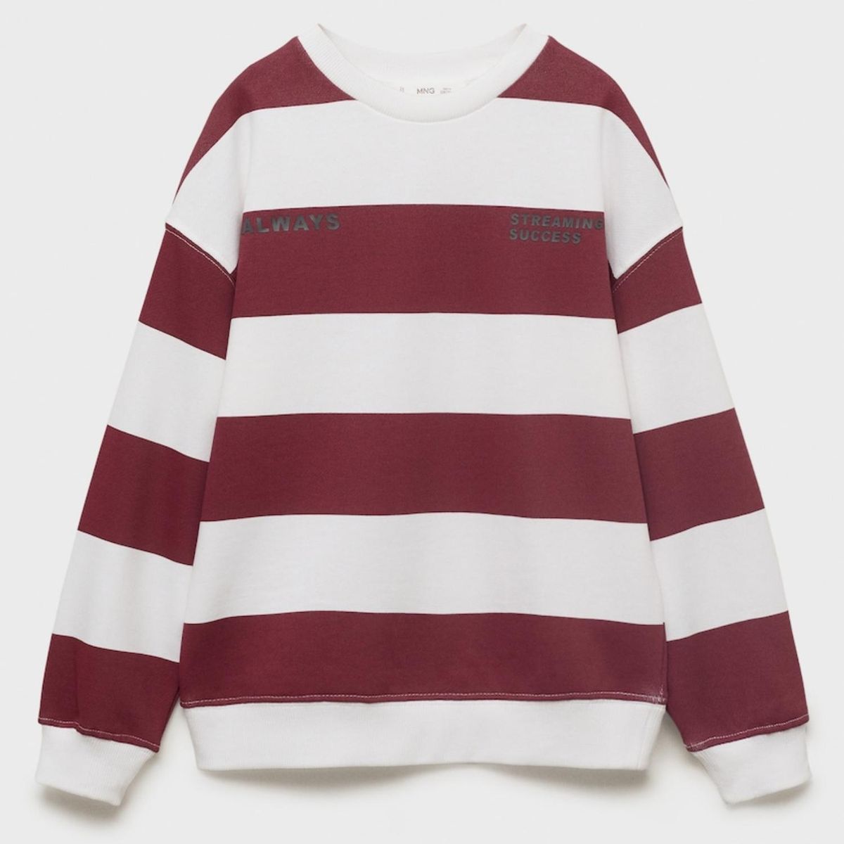 MANGO KIDS - Polerón Algodón Rayas Niño Mango Kids