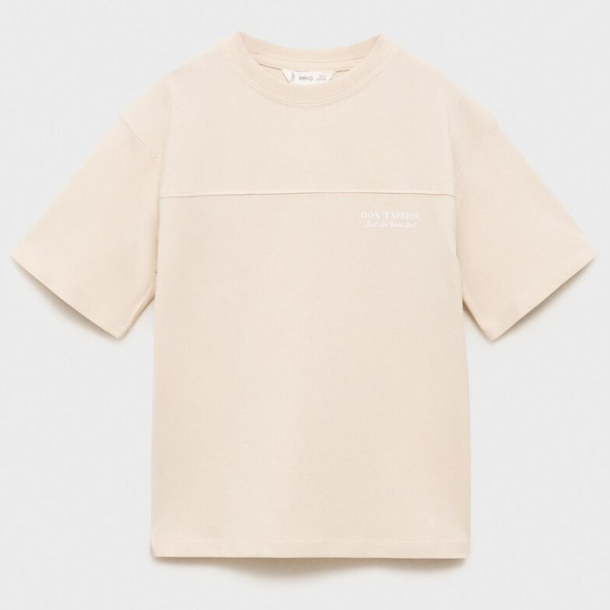 MANGO KIDS - Polera Estampada Algodón Niño Mango Kids