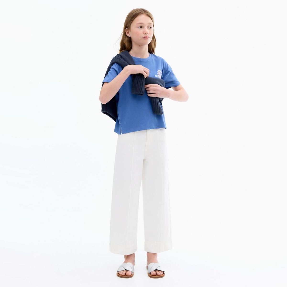 MANGO KIDS - Jeans Culotte Detalle Costura Niña Mango Kids