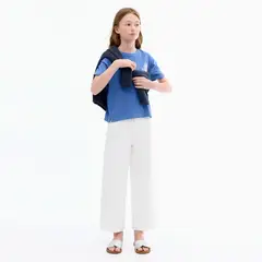 MANGO KIDS - Jeans Culotte Detalle Costura Niña