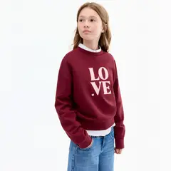 MANGO KIDS - Polerón Mensaje Love Niña