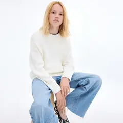 MANGO KIDS - Sweater Punto Manga Larga Niña