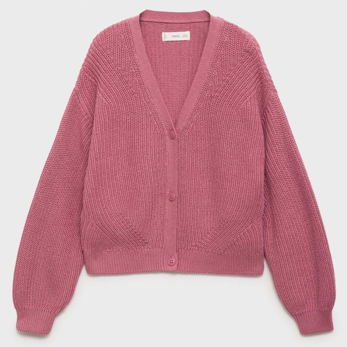 MANGO KIDS - Cárdigan Punto Botones Niña Mango Kids