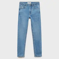 MANGO KIDS - Jeans Skinny Bordado Estrellas Niña