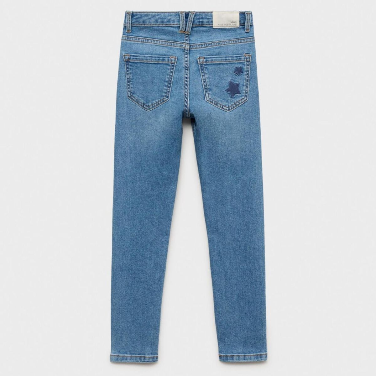 MANGO KIDS - Jeans Skinny Bordado Estrellas Niña Mango Kids