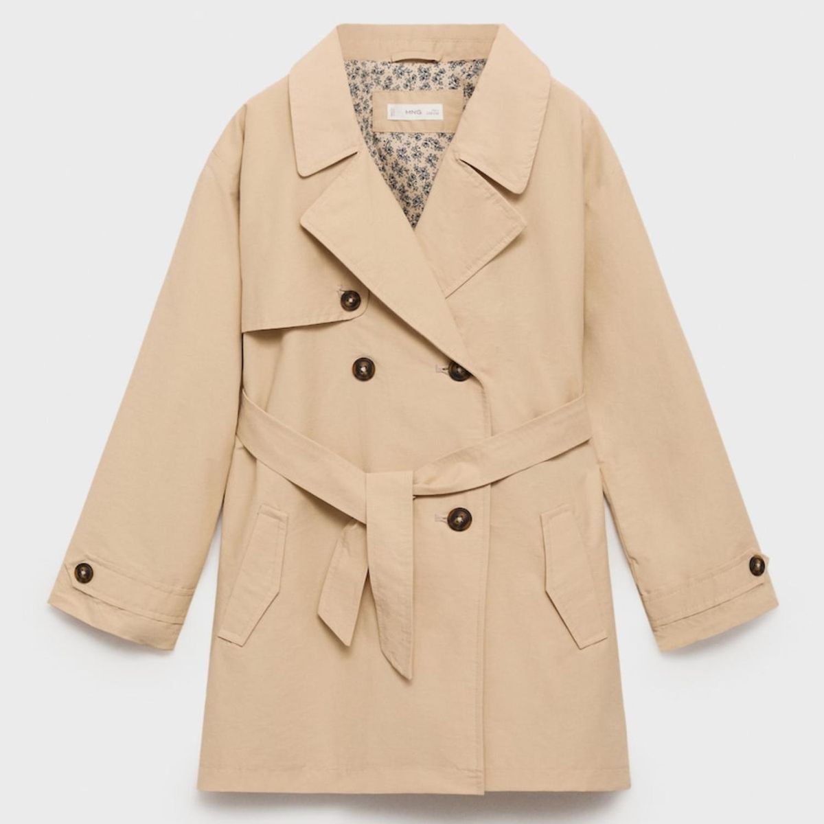 MANGO KIDS - Trench Doble Botonadura Niña Mango Kids