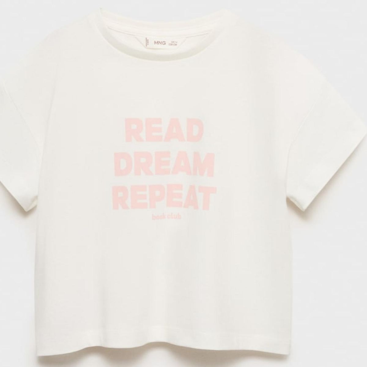 MANGO KIDS - Polera Estampada Manga Corta Niña Mango Kids