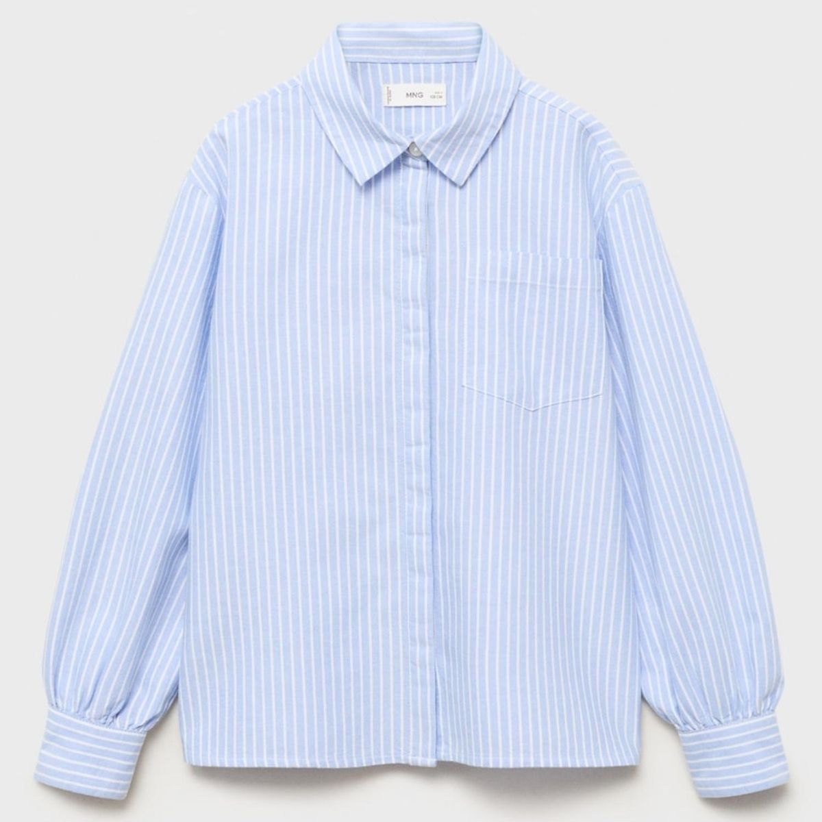 MANGO KIDS - Camisa Rayas Algodón Niña Mango Kids