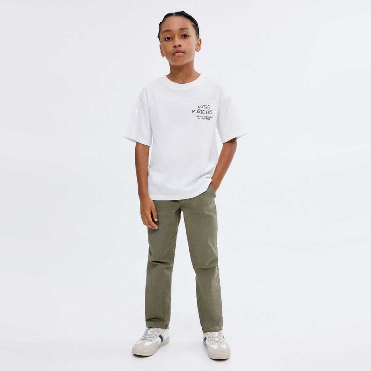 MANGO KIDS - Pantalón Cintura Elástica Niño Mango Kids