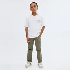 MANGO KIDS - Pantalón Cintura Elástica Niño