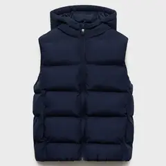 MANGO KIDS - Chaleco Acolchado Capucha Niño