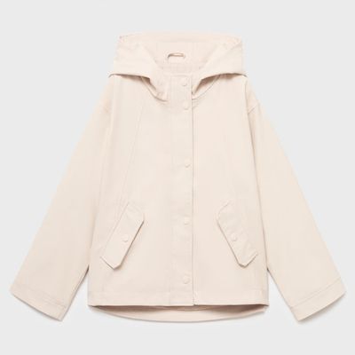 Imagen 2 del producto Chaqueta Impermeable Capucha Niña