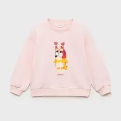 MANGO KIDS - Polerón Estampado Bluey Bebé Niña