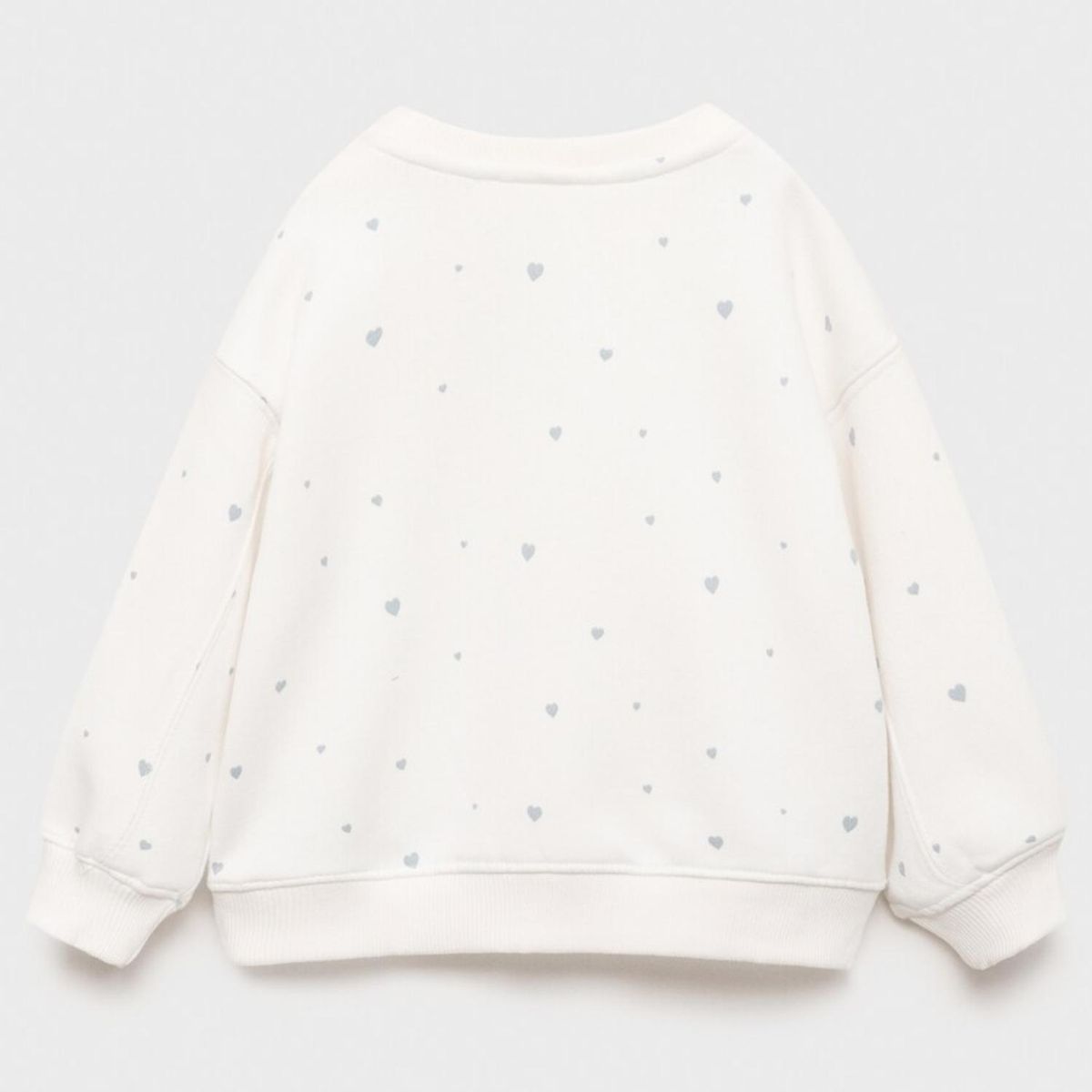 MANGO KIDS - Polerón Corazones Estampados Bebé Niña Mango Kids