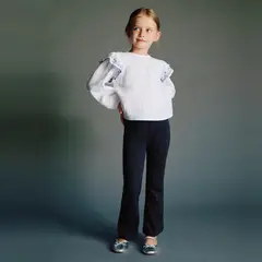 MANGO KIDS - Blusa Bordada Volantes Bebé Niña