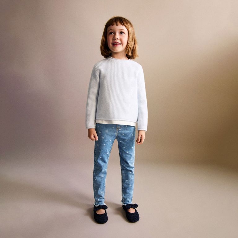 Jeans Skinny Estrellas Bebé Niña