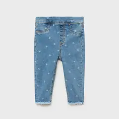 MANGO KIDS - Jeans Skinny Estrellas Bebé Niña