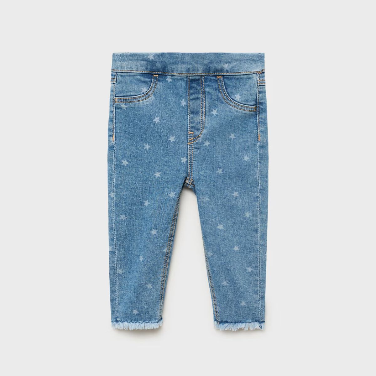 MANGO KIDS - Jeans Skinny Estrellas Bebé Niña Mango Kids