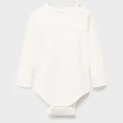 MANGO KIDS - Body Algodón Bolsillo Bebé Niño