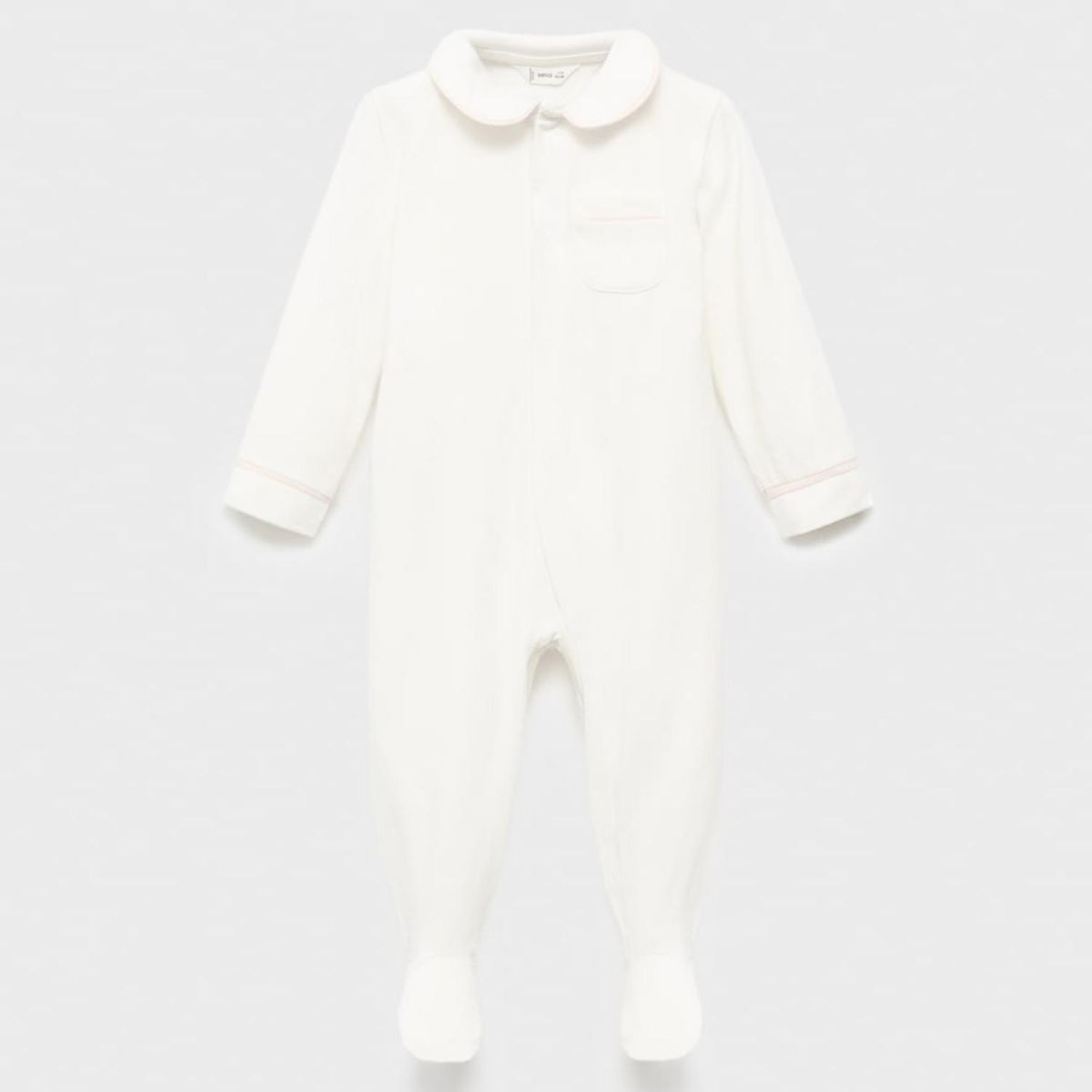 MANGO KIDS - Pijama Cuello Bolsillo Bebé Niño Mango Kids