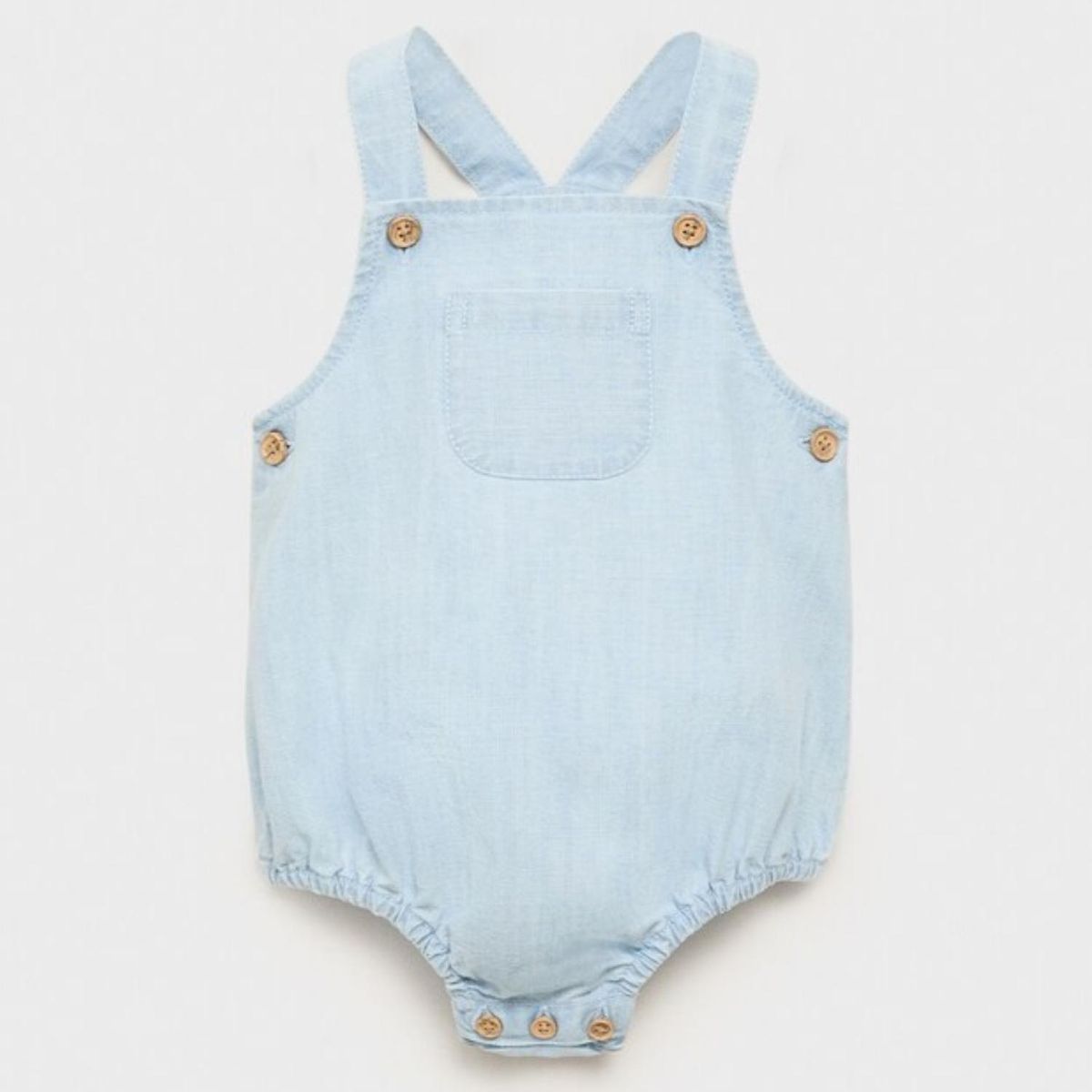 MANGO KIDS - Enterito Vaquero Corto Bebé Niño Mango Kids