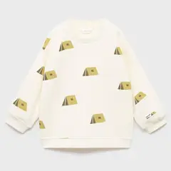 MANGO KIDS - Polerón Estampado Algodón Bebé Niño