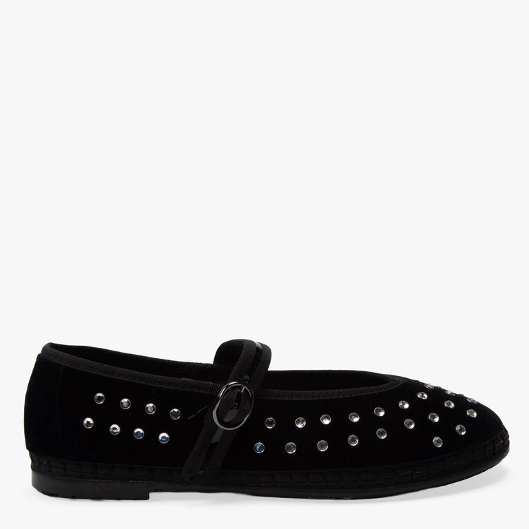 FLABELUS Ballerina Mujer Negro
