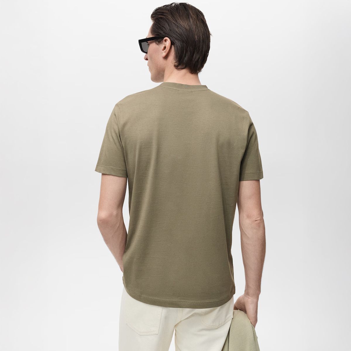 MANGO MAN - Polera Slim Fit 100% Algodón Hombre Mango Man