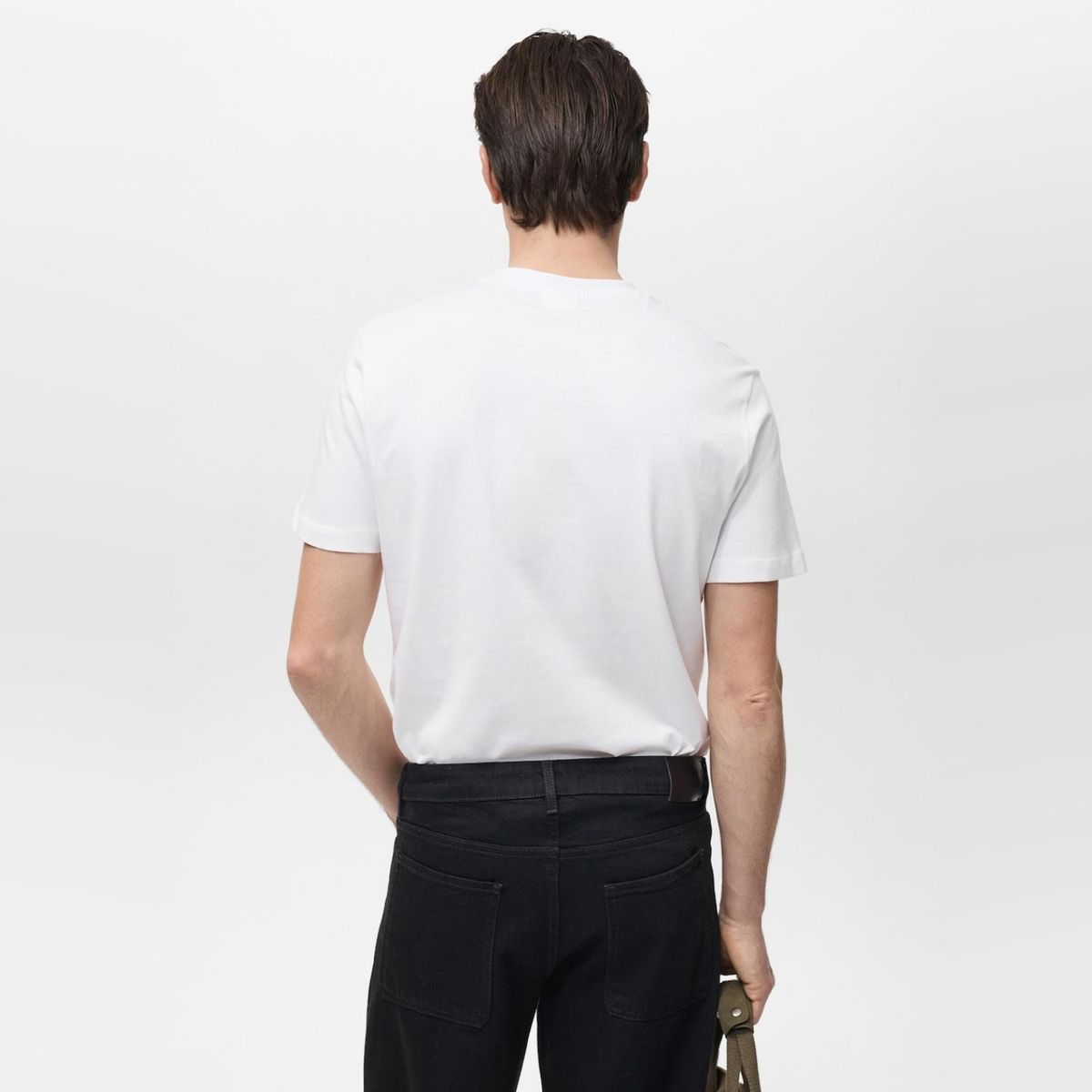 MANGO MAN - Polera Slim Fit 100% Algodón Hombre Mango Man