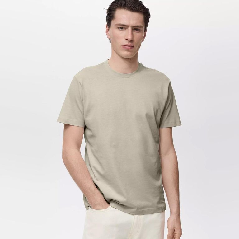 Polera Slim Fit 100% Algodón Hombre