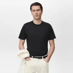 MANGO MAN - Polera Slim Fit 100% Algodón Hombre