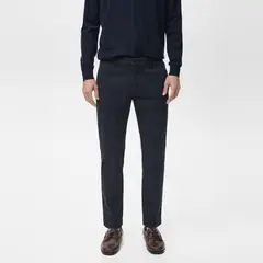 MANGO MAN - Pantalón Prato Chino Cropped Tappered Hombre