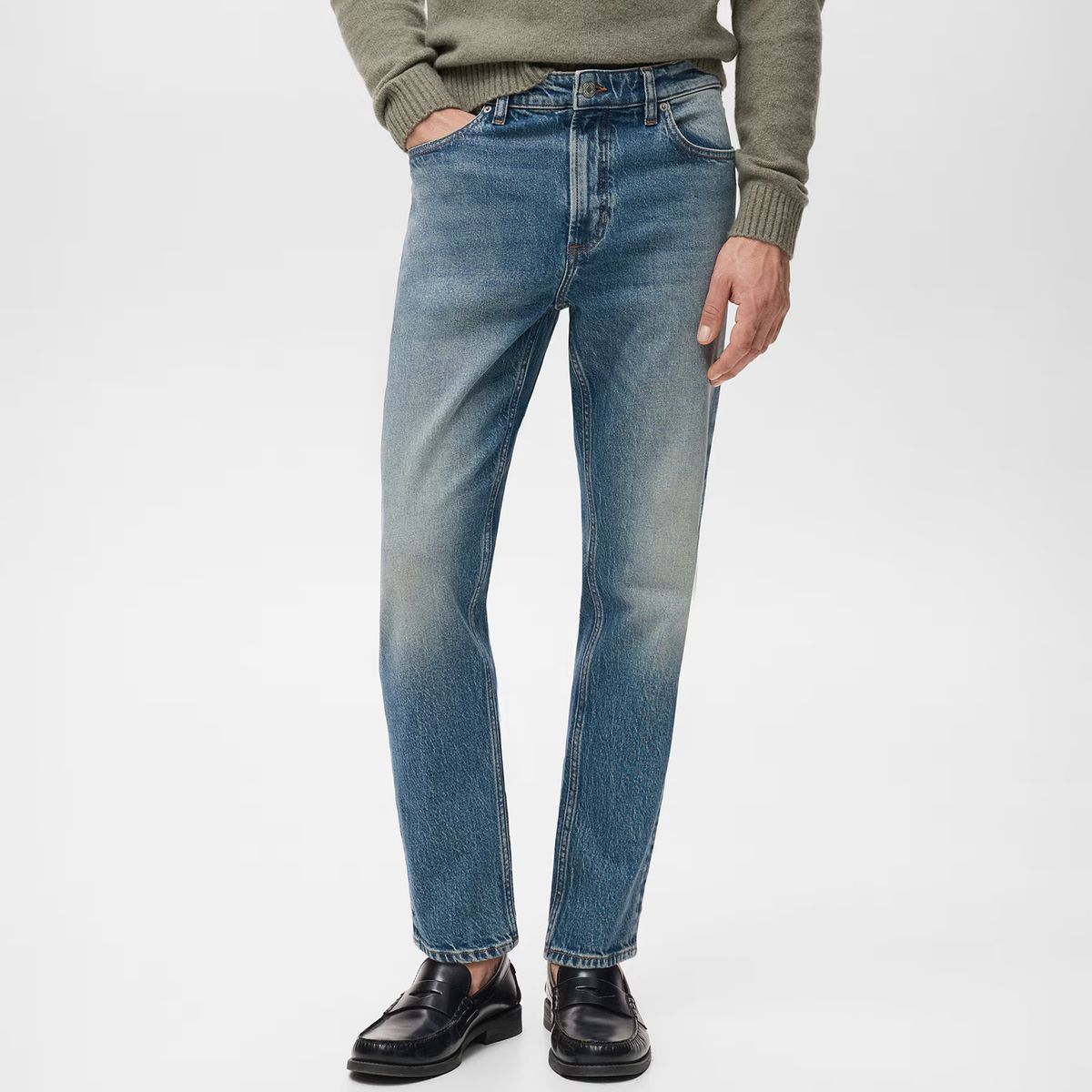 MANGO MAN - Jeans Ben Tapered Fit Hombre Mango Man