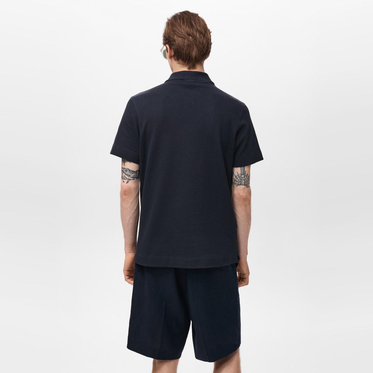 MANGO MAN - Polo Punto Fino Canalé Hombre Mango Man